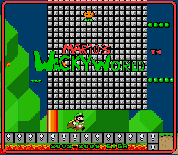 Super Mario Wacky Worlds (demo - 1st 3)